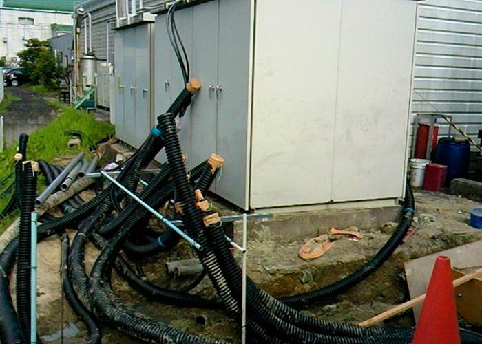 キュービクル移設前