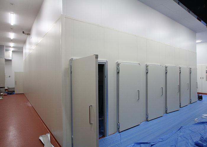 ホイロ設置過程