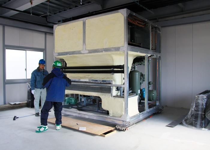 製氷設備設置風景